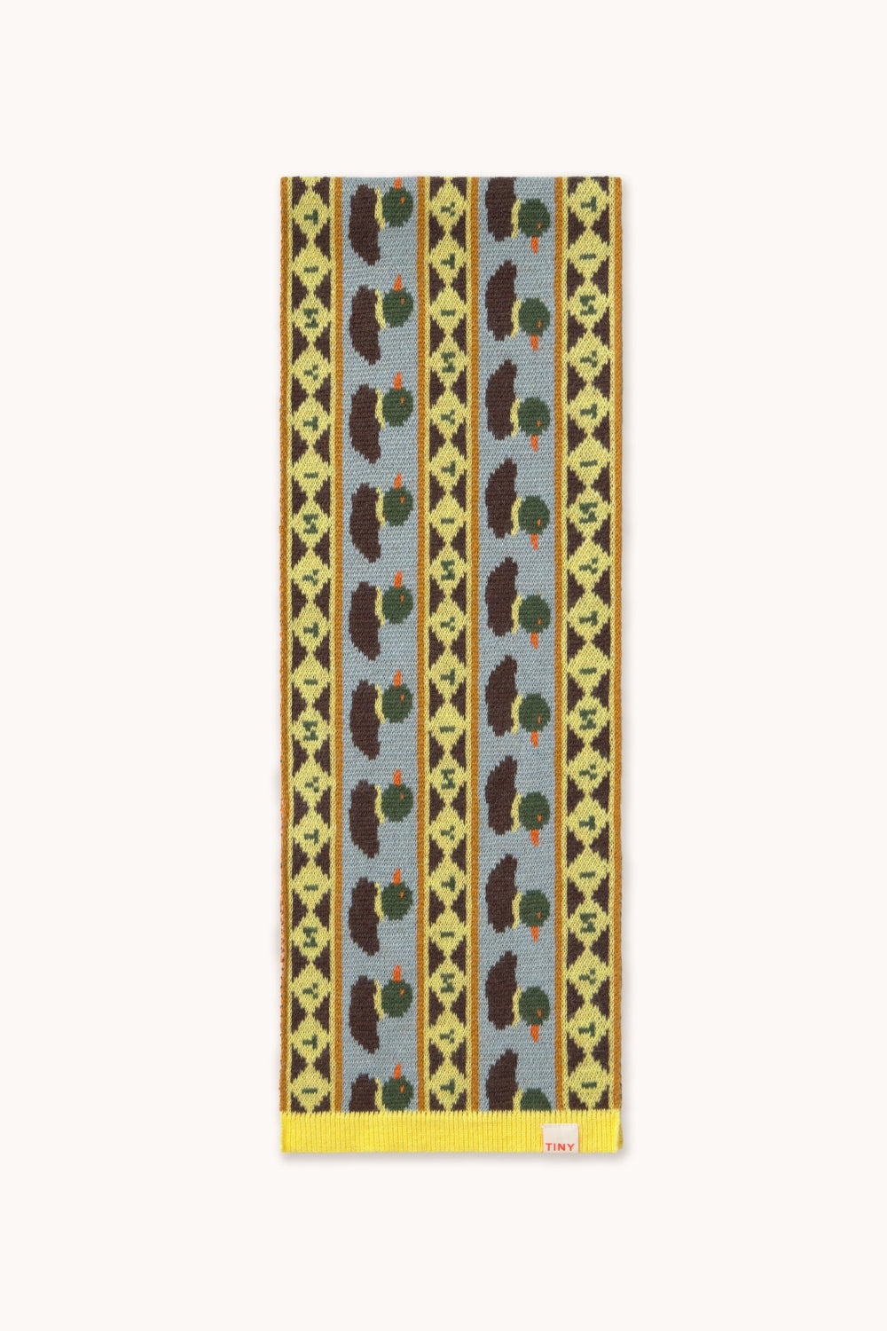 Sjaal eenden wool