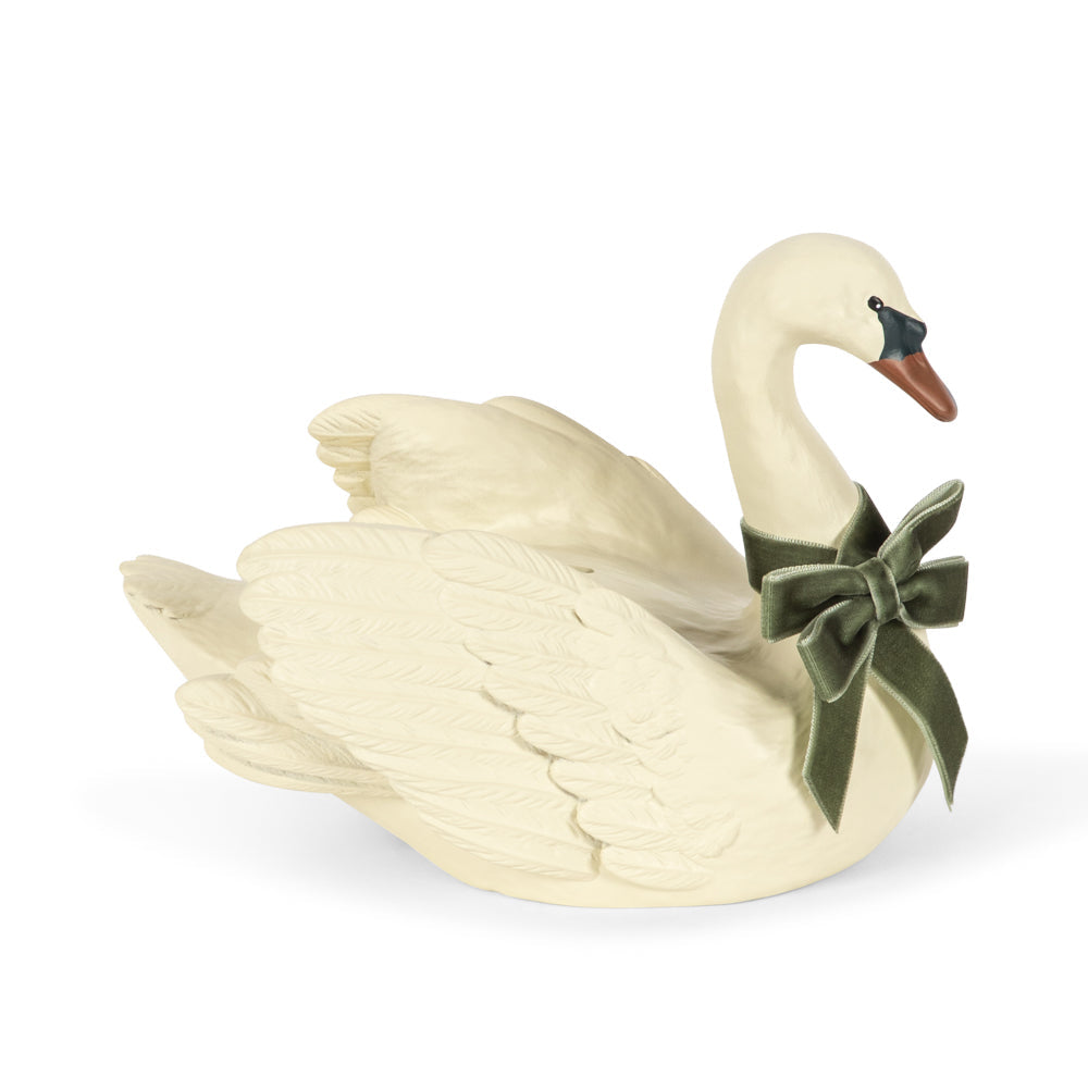 Spaarpot zwaan naturel