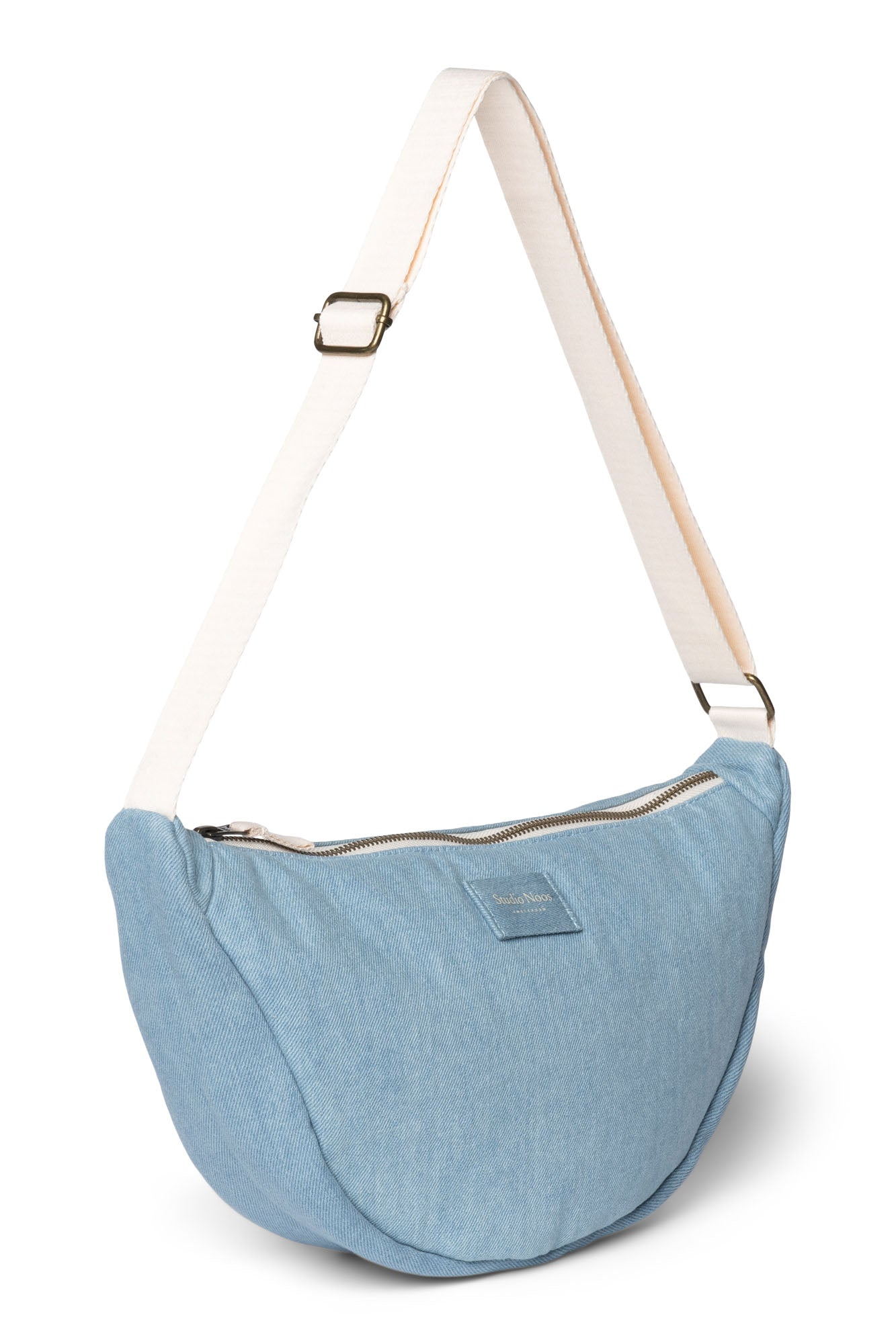 Studio NOOS denim fanny pack zijkant