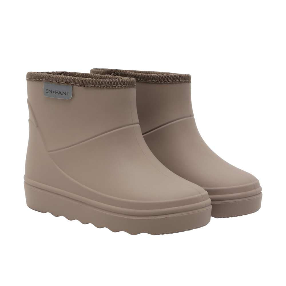 Thermoboots laag pine bark enfant