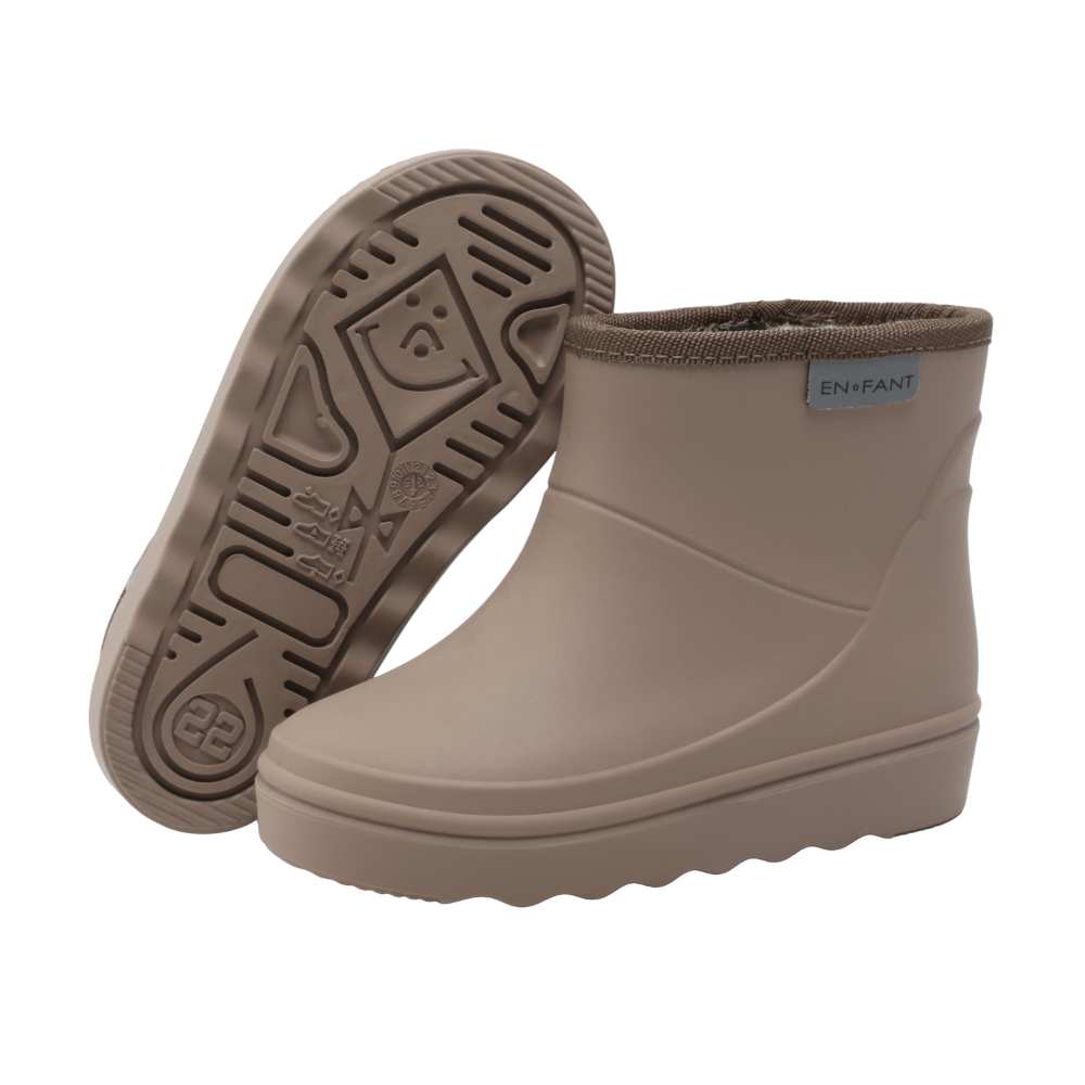 Thermoboots laag pine bark enfant
