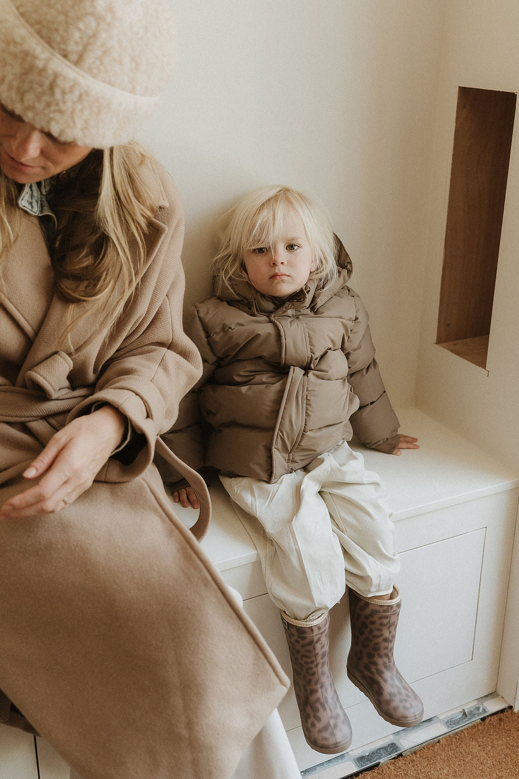 Thermoboots limited edition leopard enfant