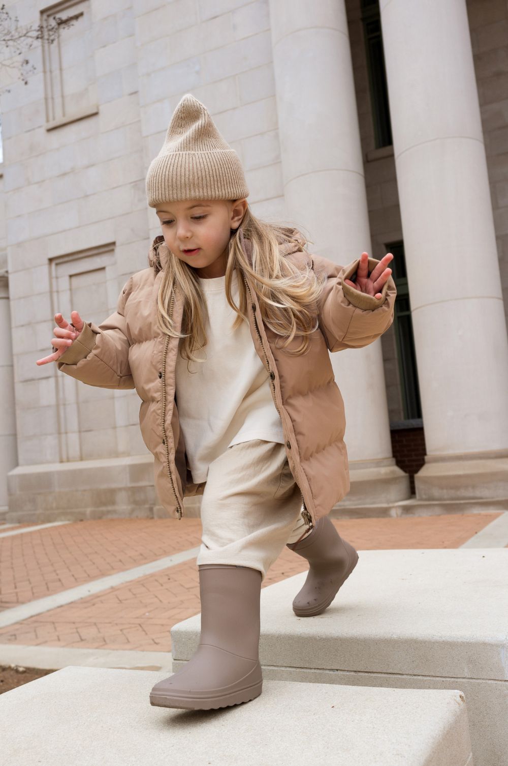 Thermoboots pine bark brown enfant