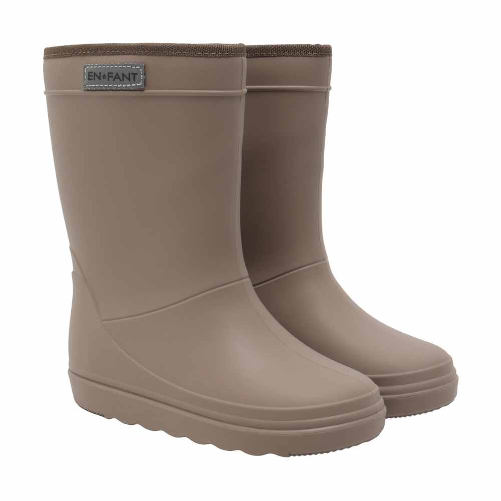 Thermoboots pine bark brown enfant