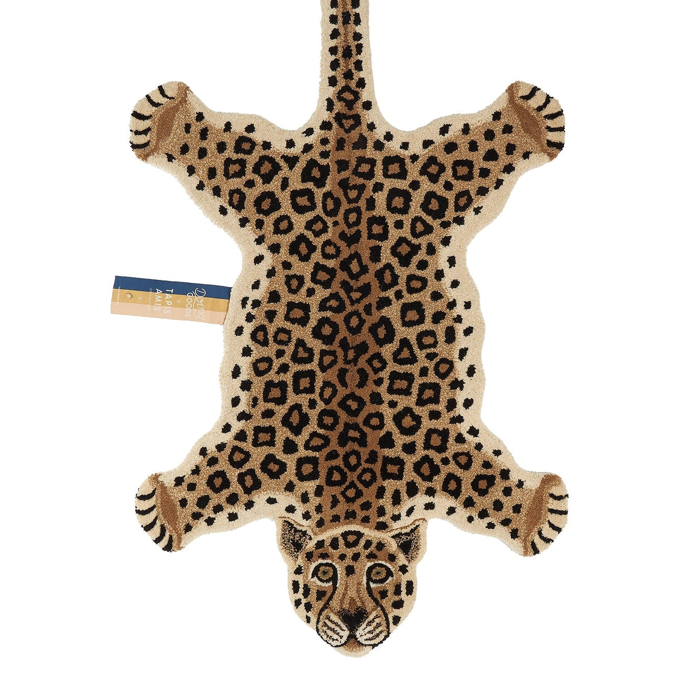 Vloerkleed loony luipaard groot