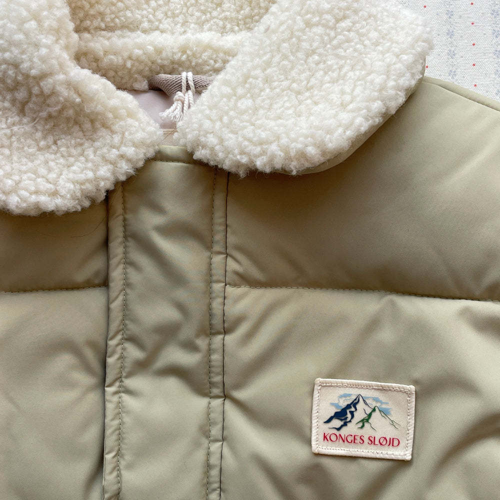 Winterjas olive green