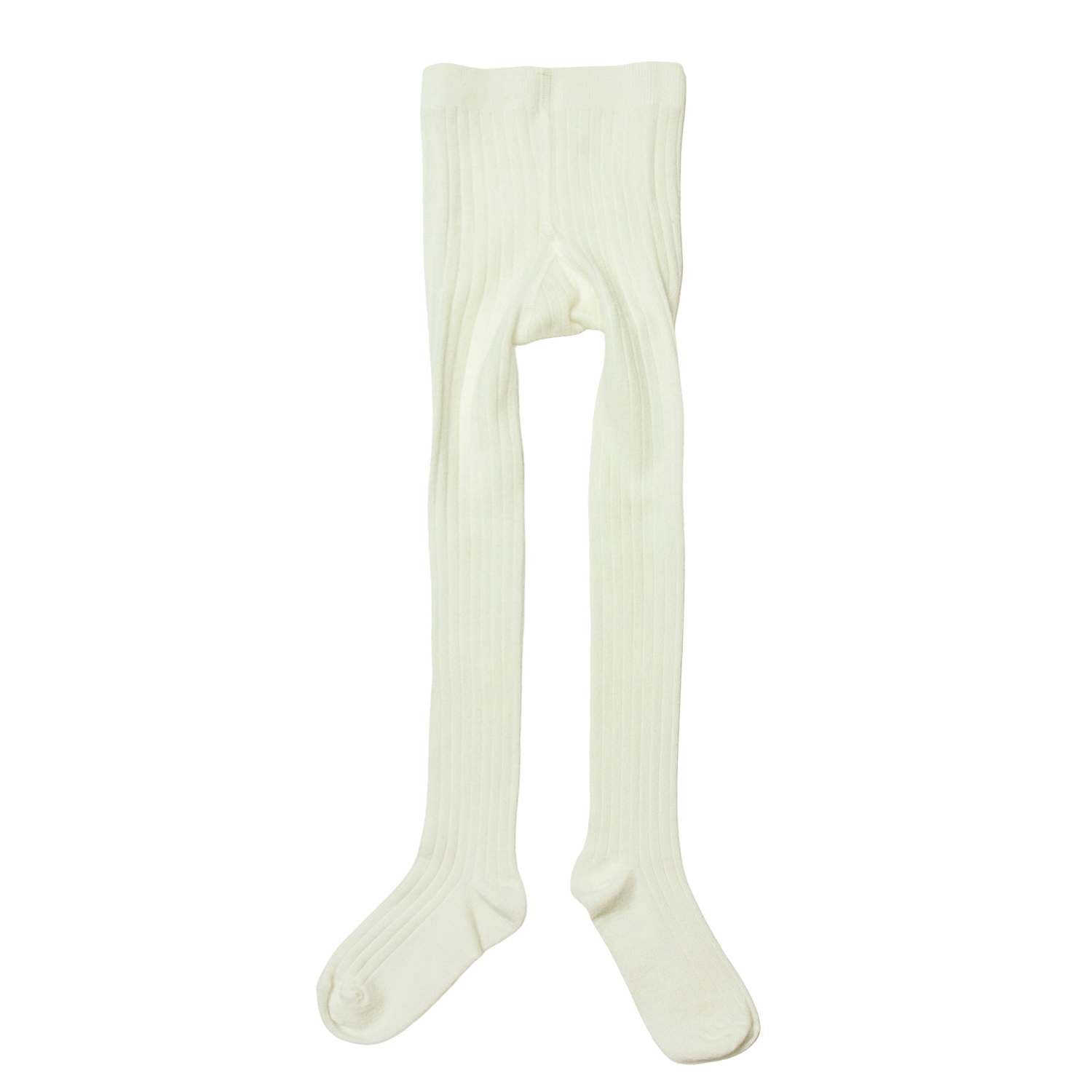 Wollen maillot naturel rib