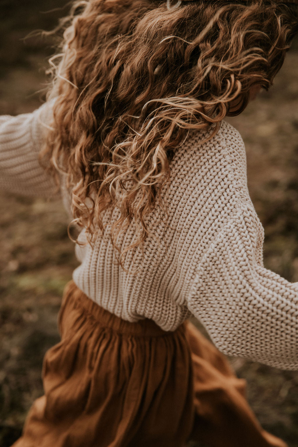 Yuki Yuki knitted sweater moon
