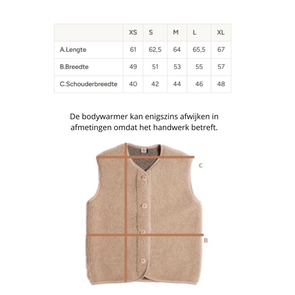 Bodywarmer po adult