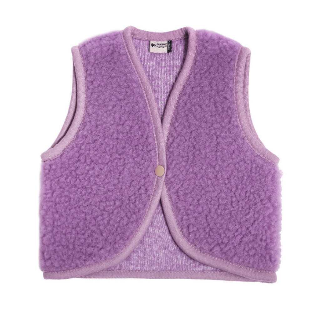 Baby bodywarmer lila
