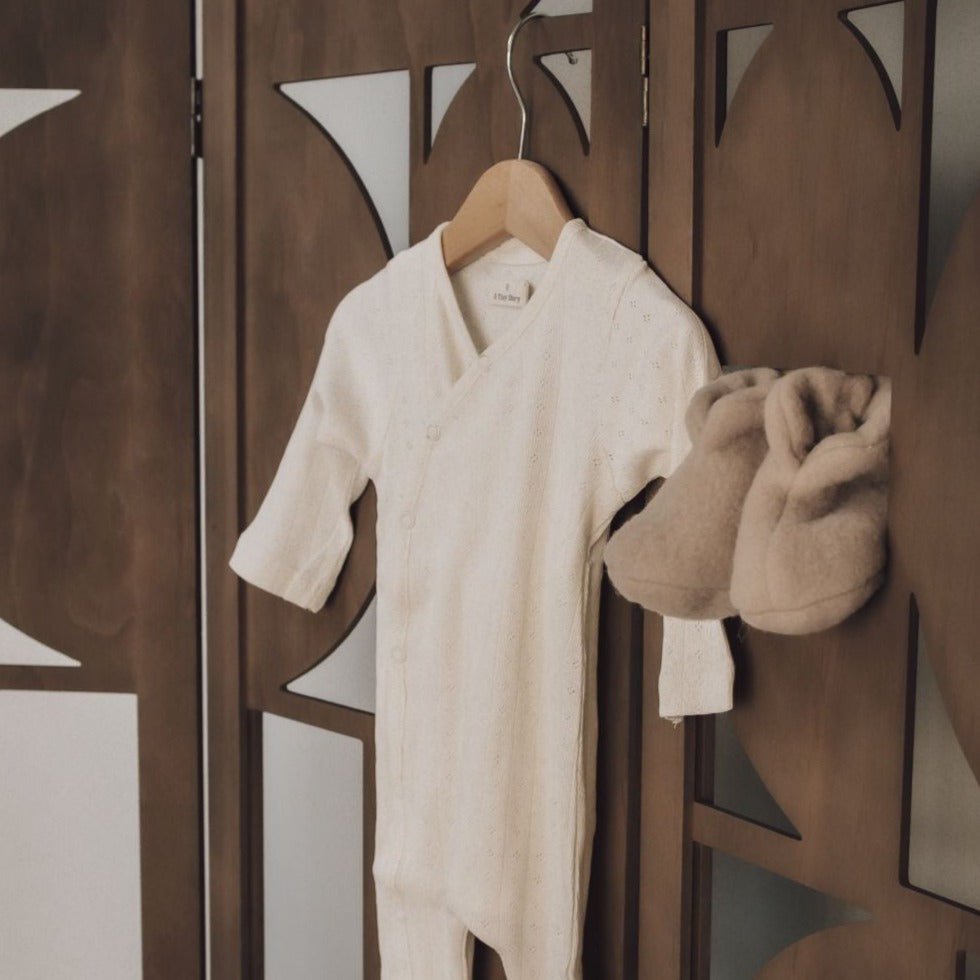 Babyslofjes newborn merinowol - Charly's