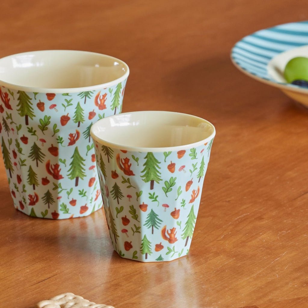 Beker blauw bomen - Charly's