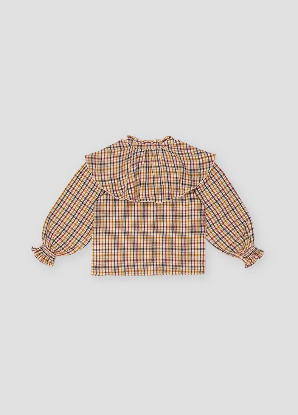 BENERICE BLOUSE - MULTICOLOR CHECK - Charly's