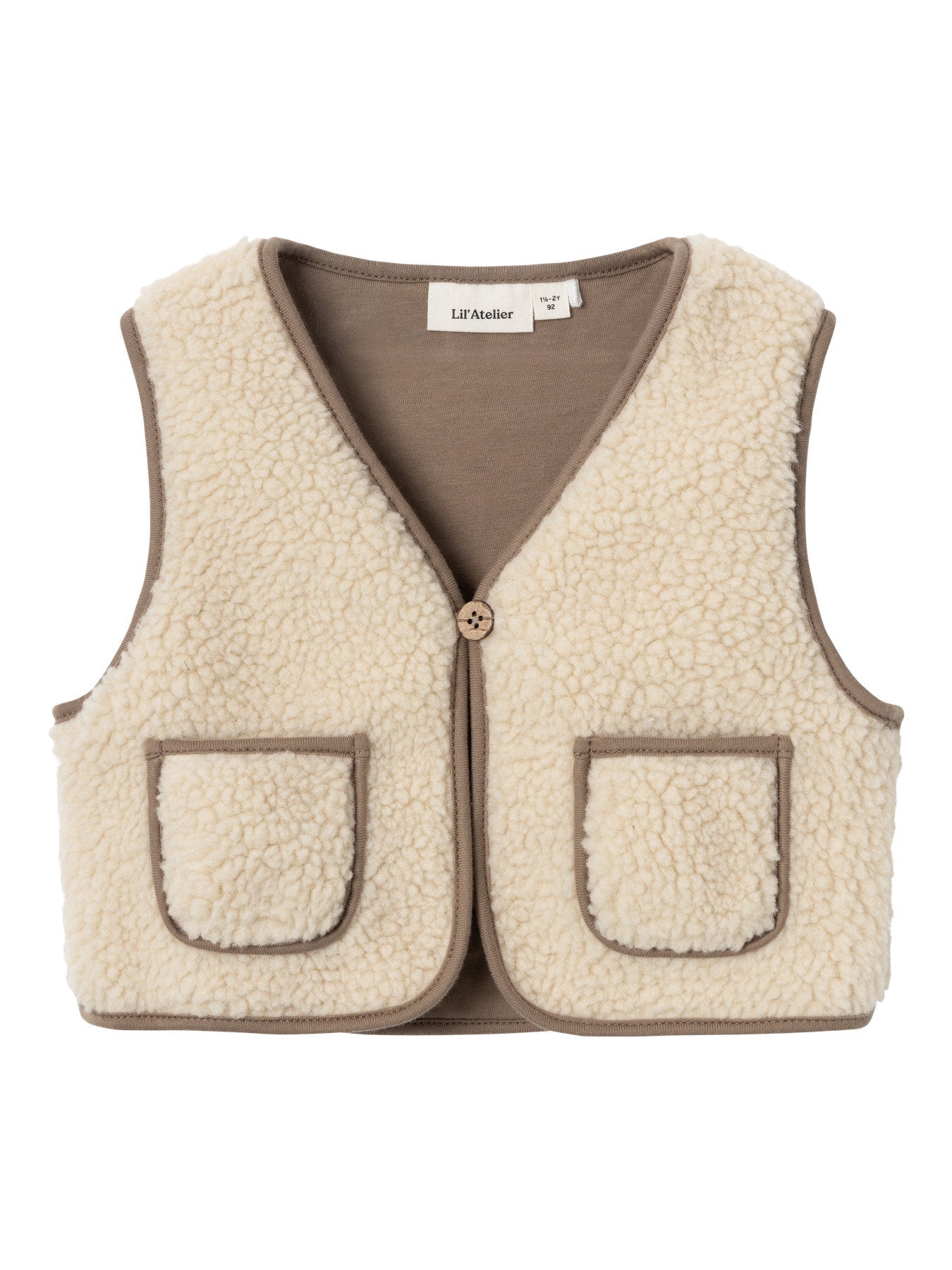 Bodywarmer beige kids - Charly's
