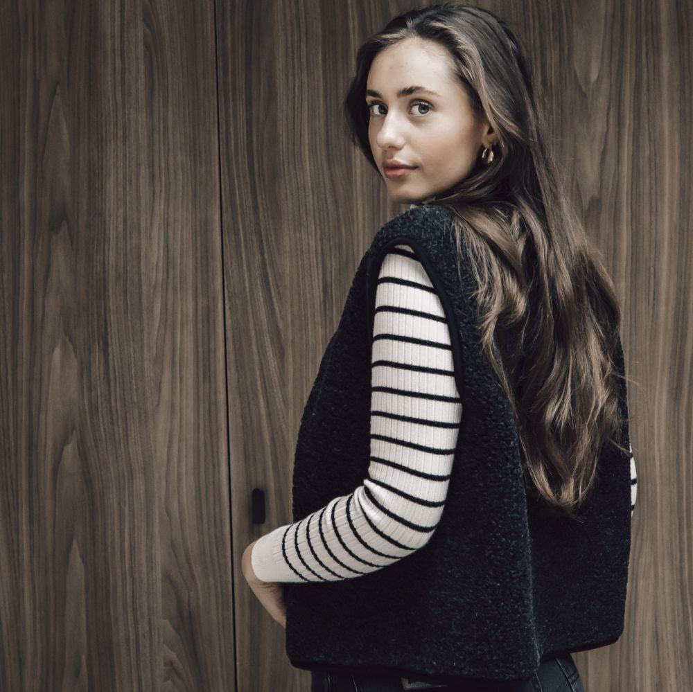 Bodywarmer black adult - Charly's