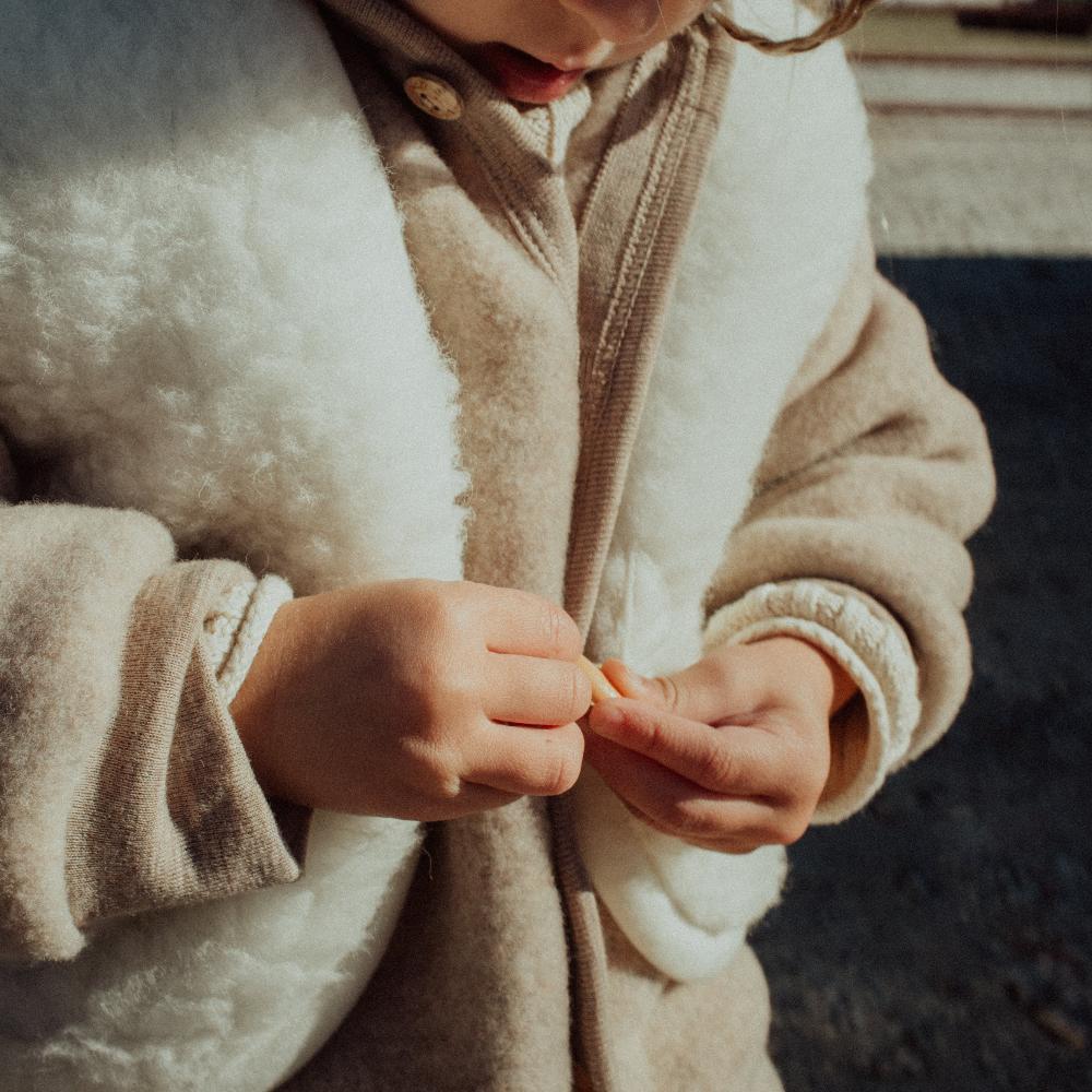 Bodywarmer junior naturel - Charly's