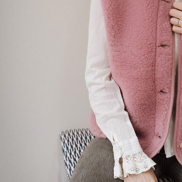 Bodywarmer pink po - Charly's