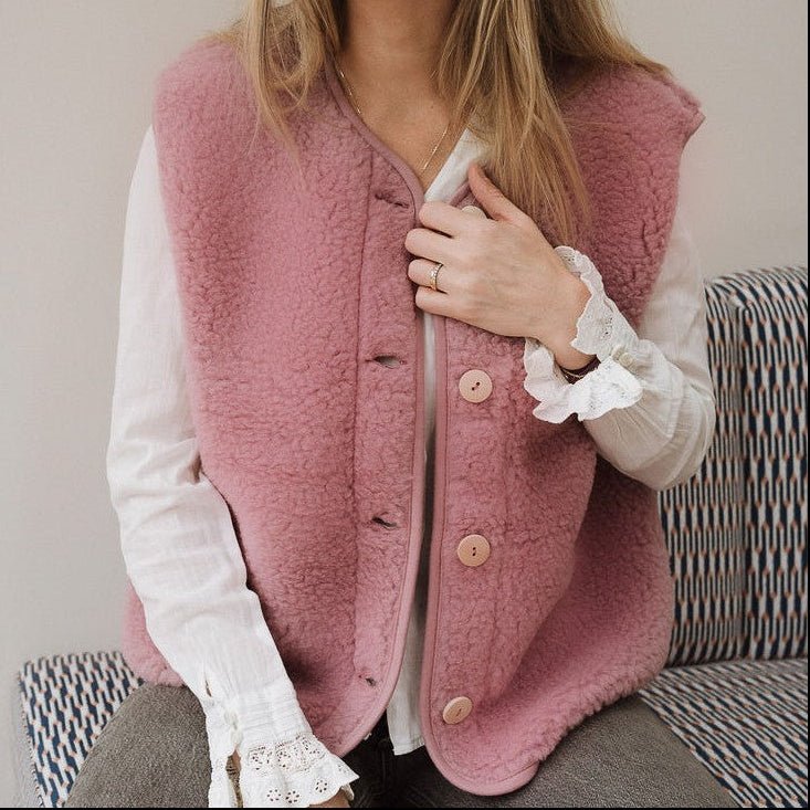 Bodywarmer pink po - Charly's