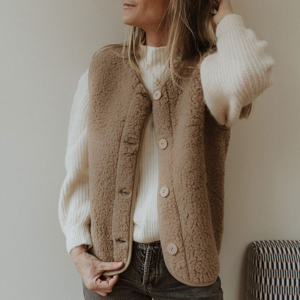 Bodywarmer po limited edition tan adult - Charly's