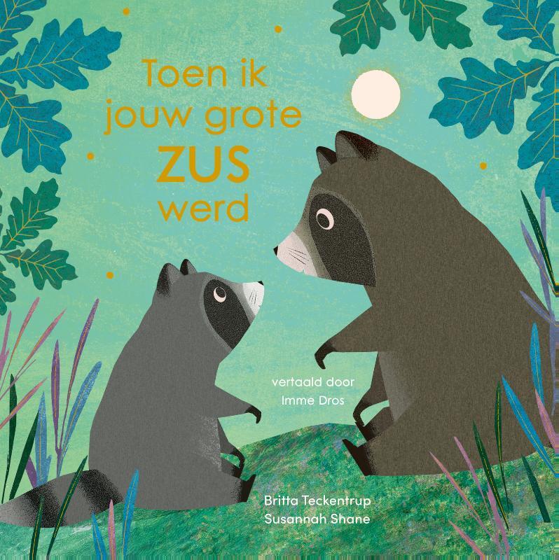 Voorzijde boek toen ik jouw grote zus werd
