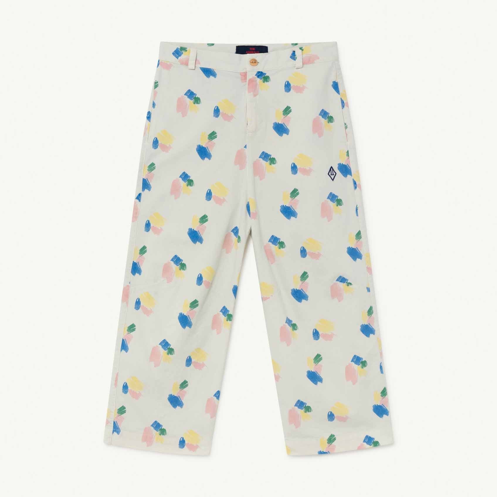 CAMEL KIDS TROUSERS WHITE STROKES - Charly's