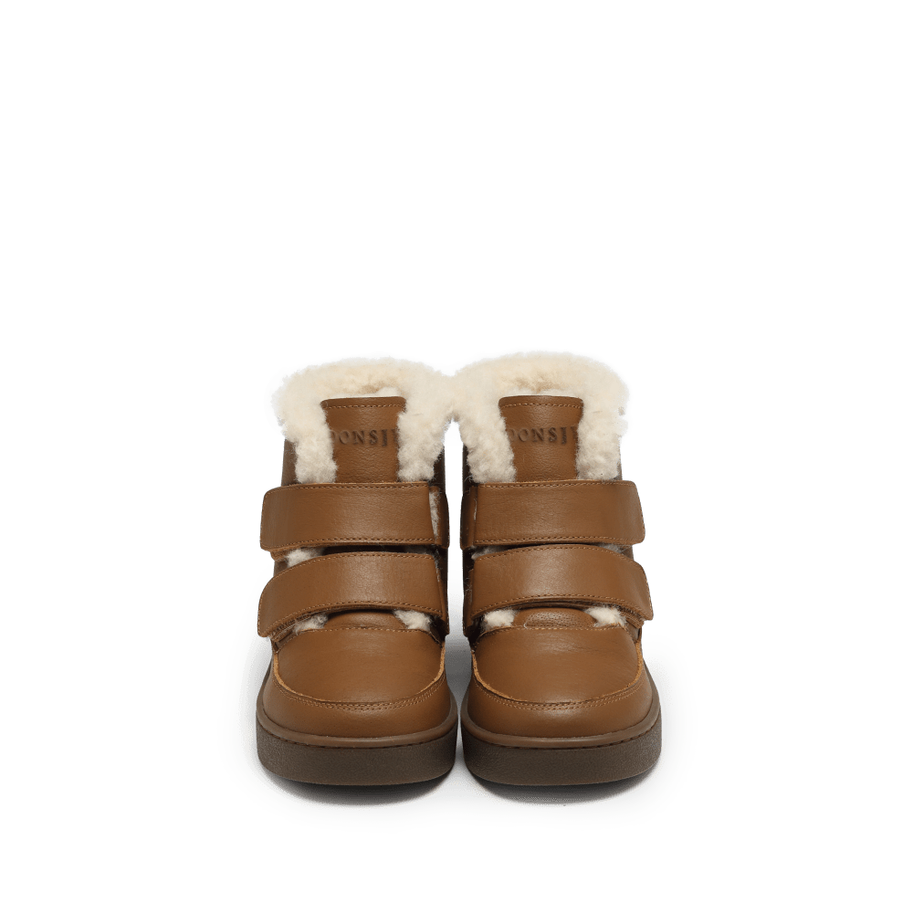 Clenn boots chestnut leather - Charly's