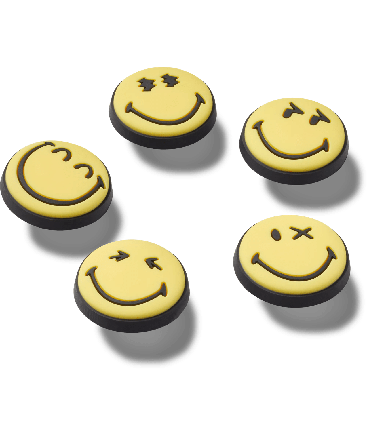 Crocs bedels smiley 5pack - Charly's
