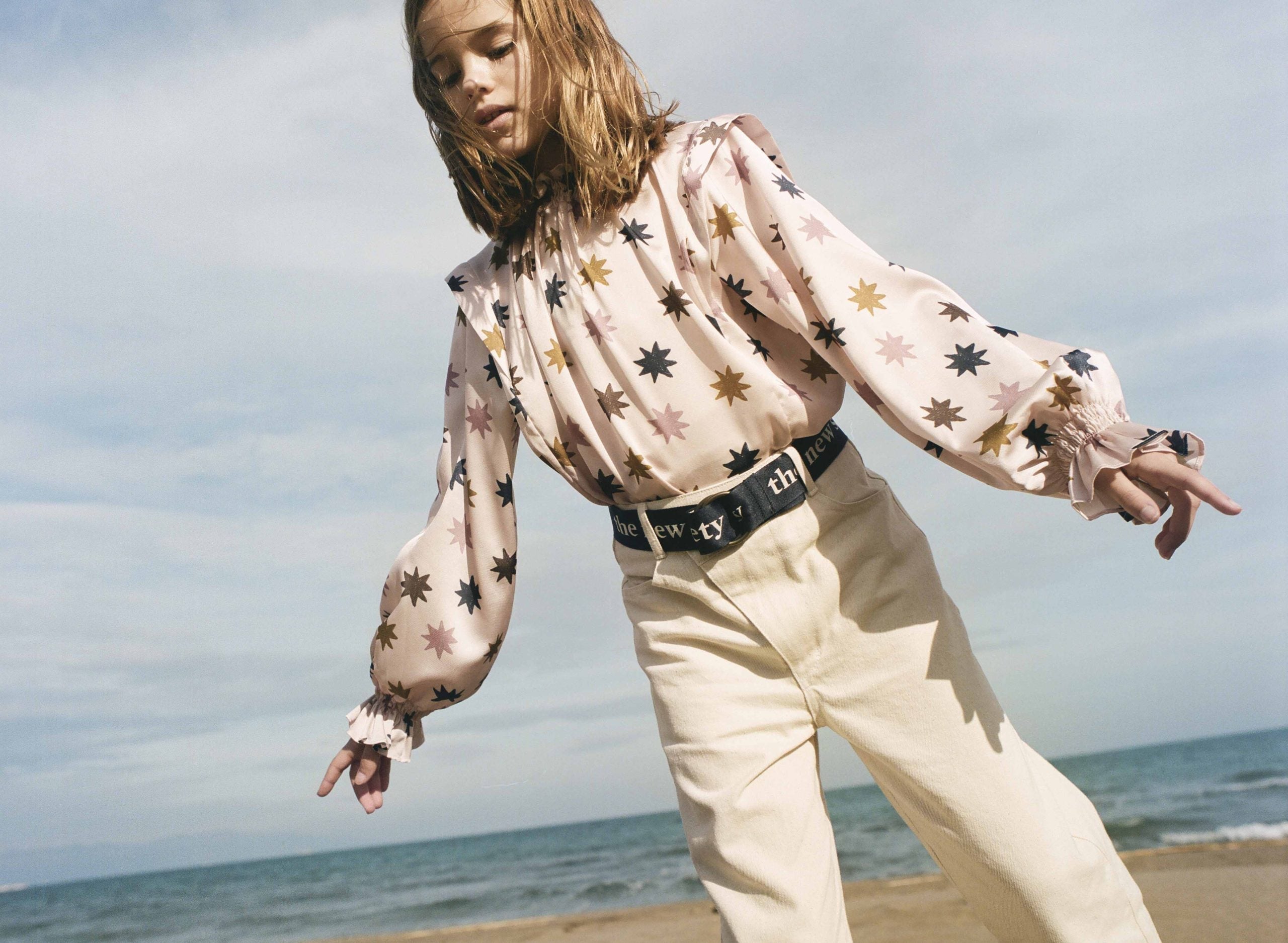 DARIA BLOUSE - STAR PRINT - Charly's