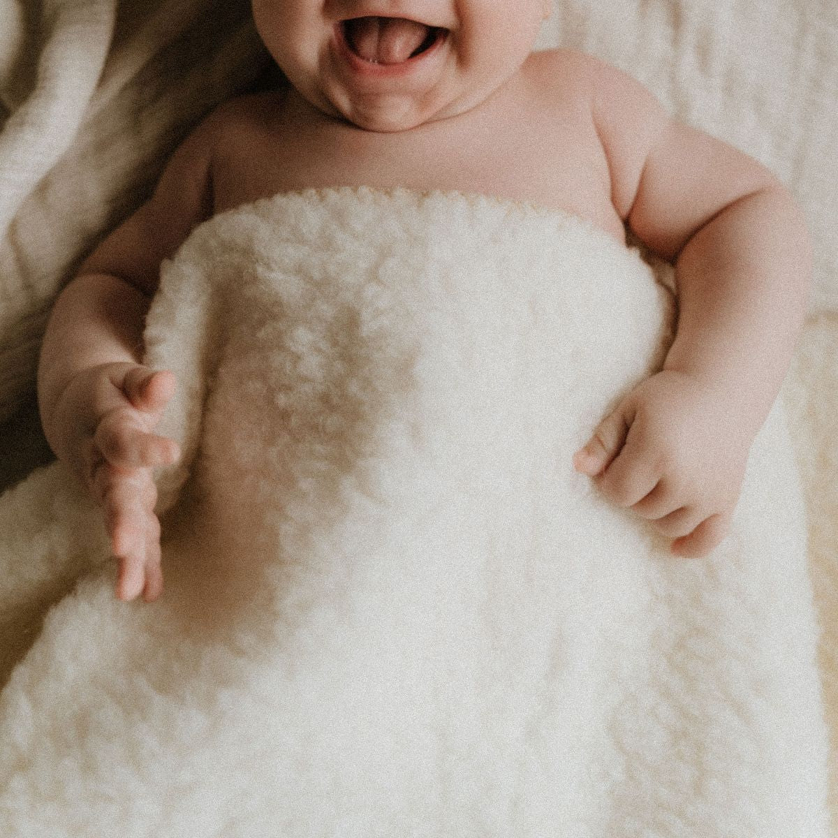 Deken modern wol - Charly's