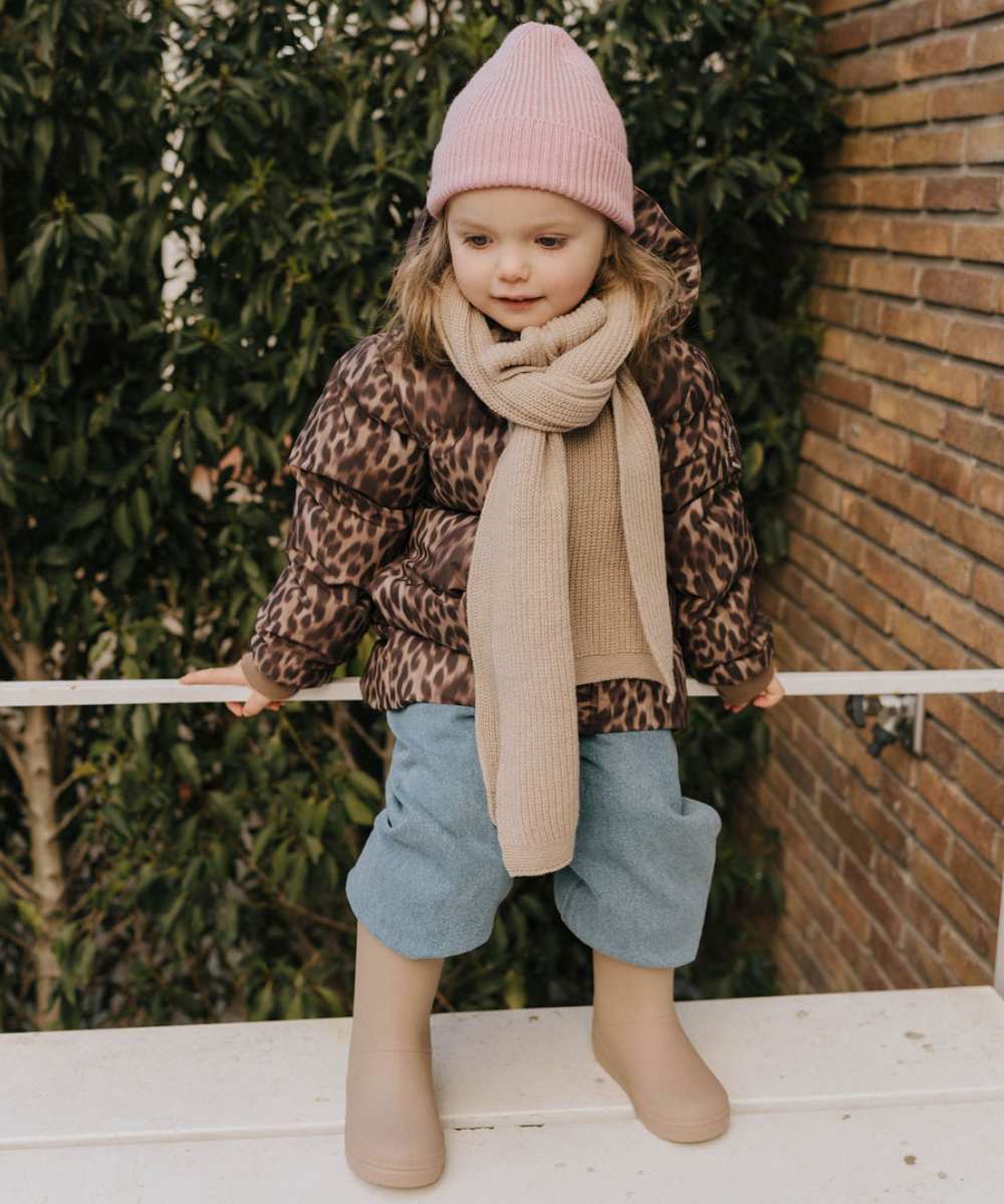 Winterjas leopard pine bark enfant