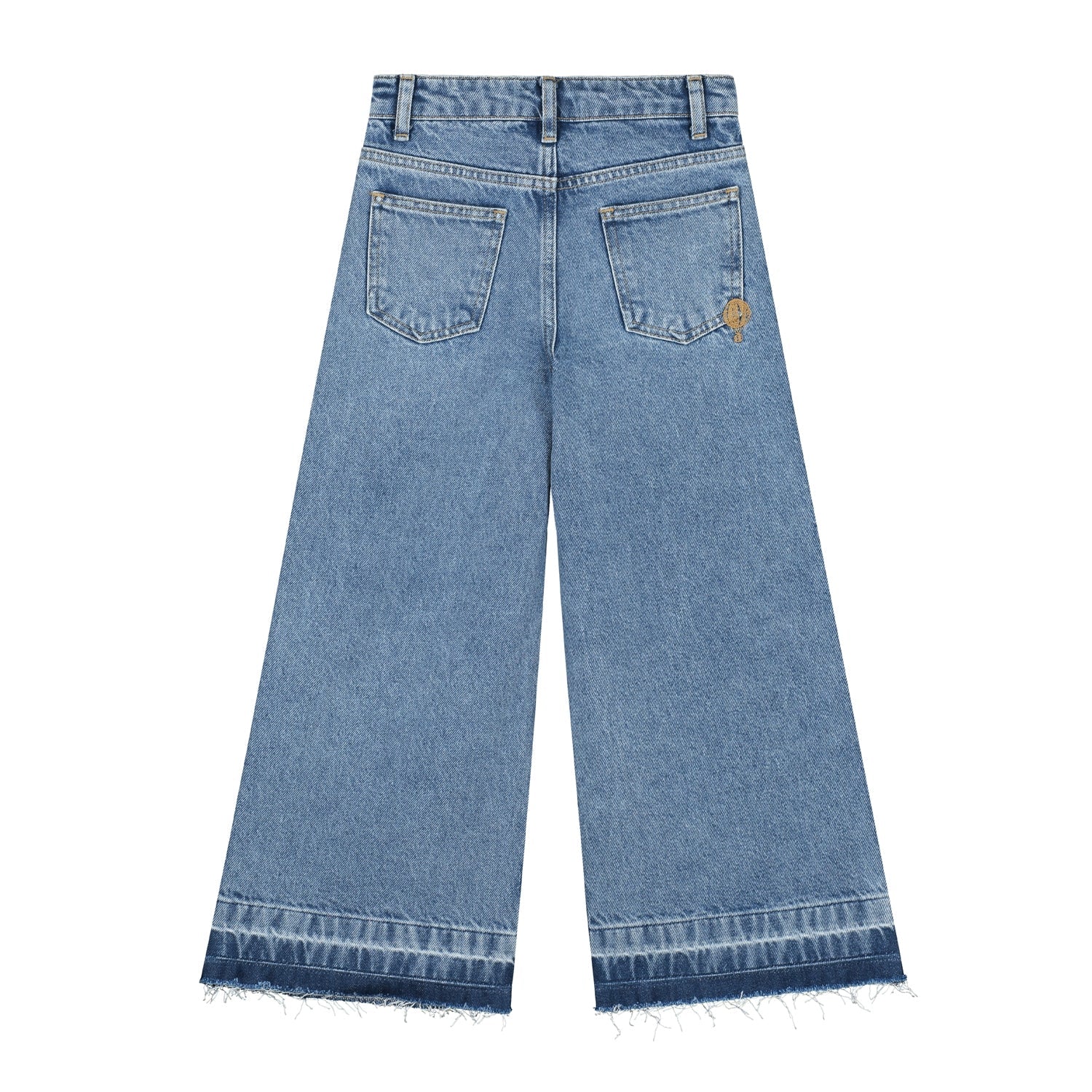 Flaired broek isae blauw - Charly's