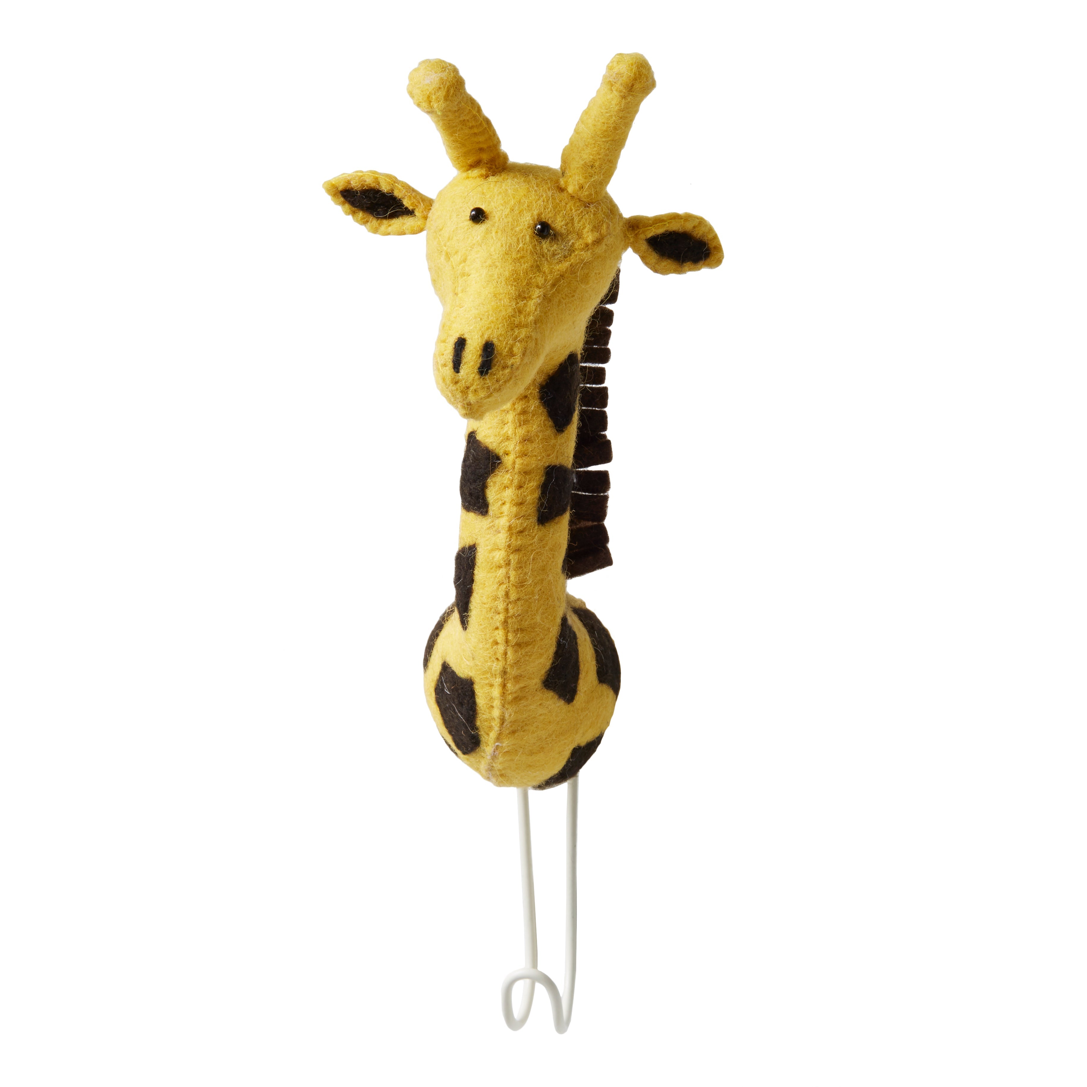 Haakje dierenkop giraf - Charly's