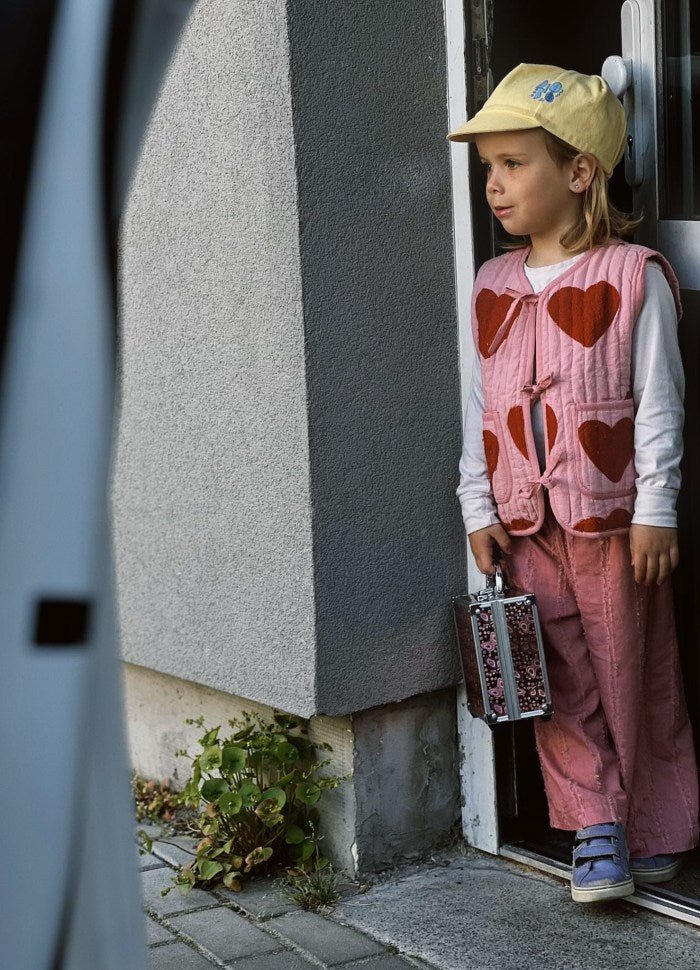 Honey mini quilted suzani Vest - Charly's