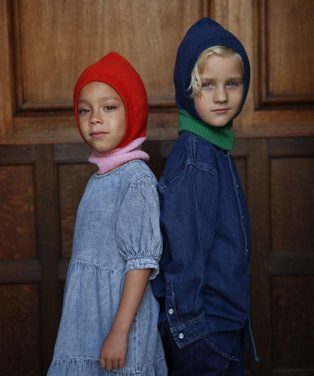 Balaclava eddy cotton candy red