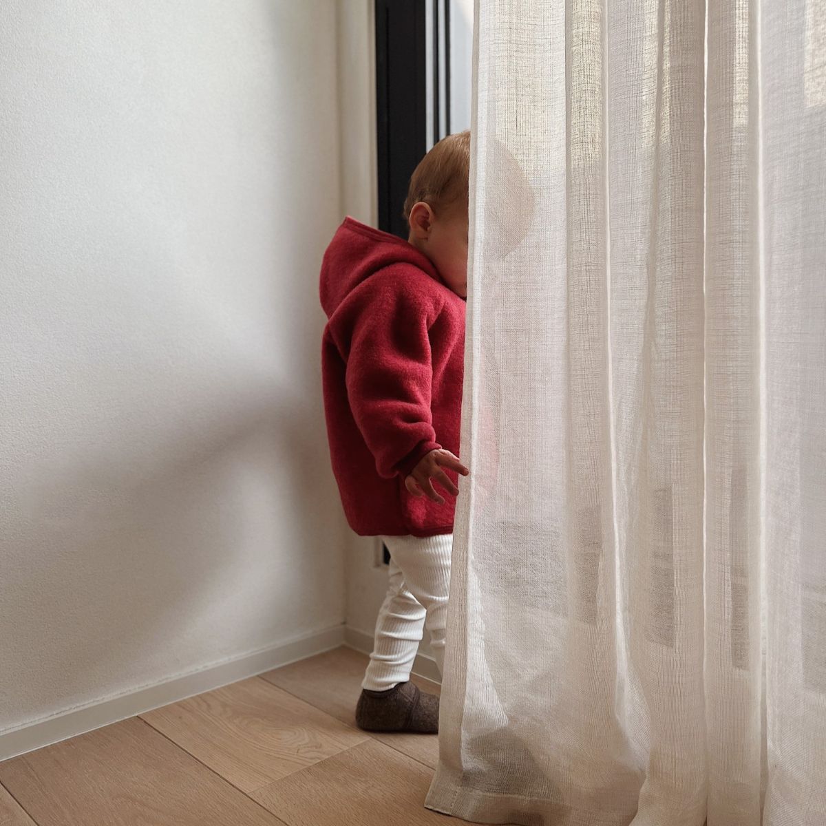 Jasje wolfleece rood - Charly's