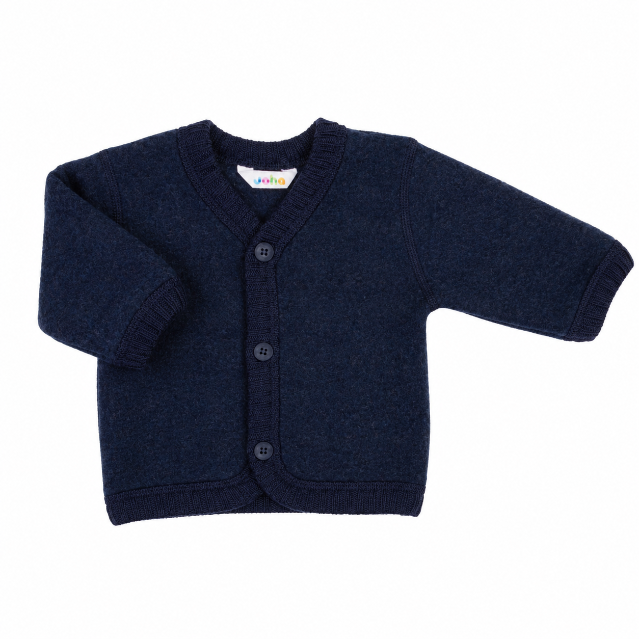 Vest wolfleece donkerblauw