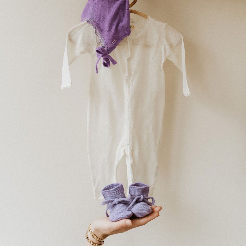 Jumpsuit naturel pointelle - Charly's