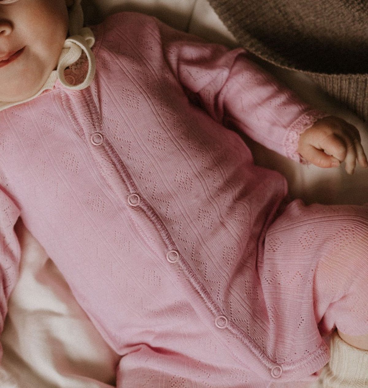 Jumpsuit rose pointelle - Charly's