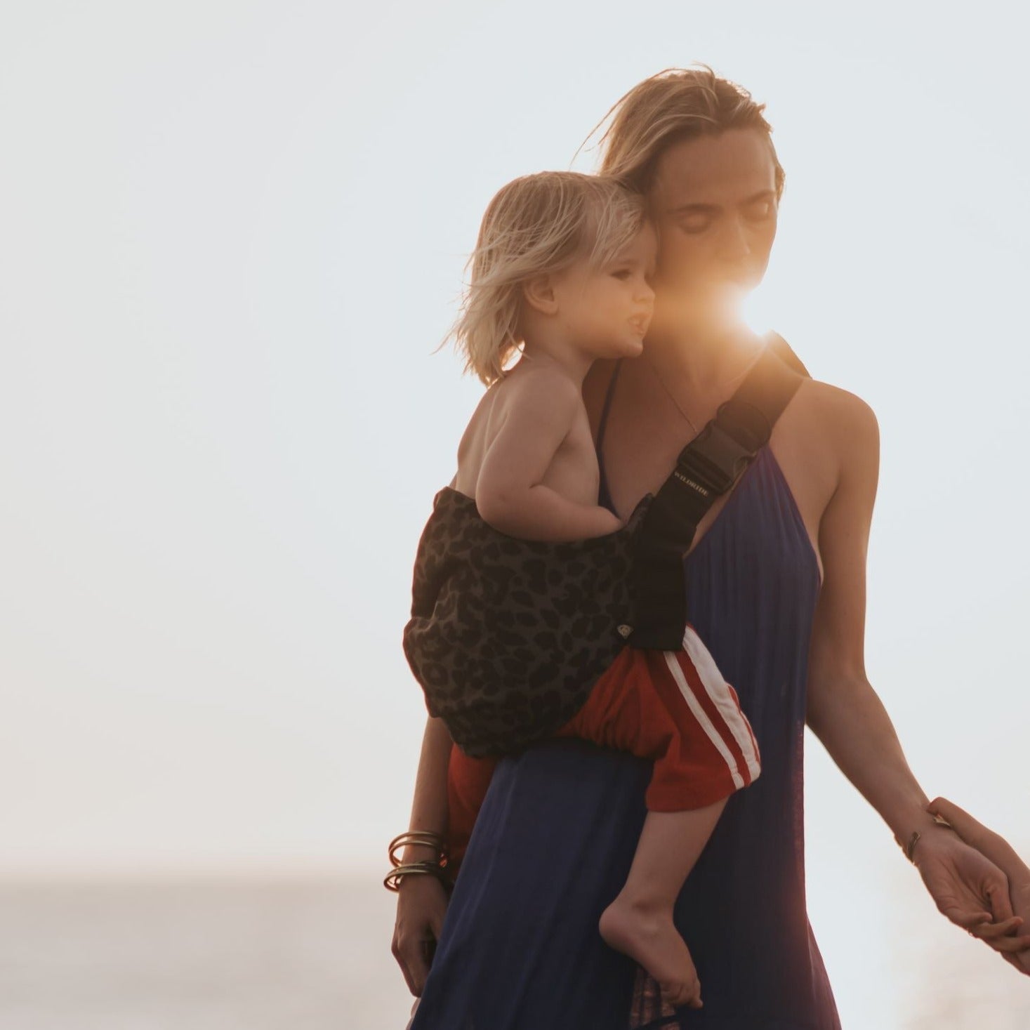 Kinder draagzak brown leopard - Charly's