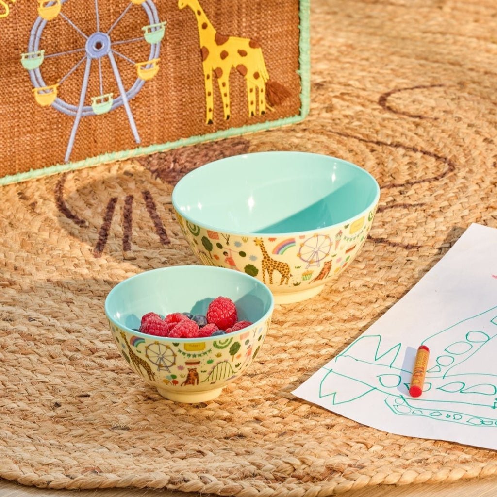 Kommetje circus blauw - Charly's