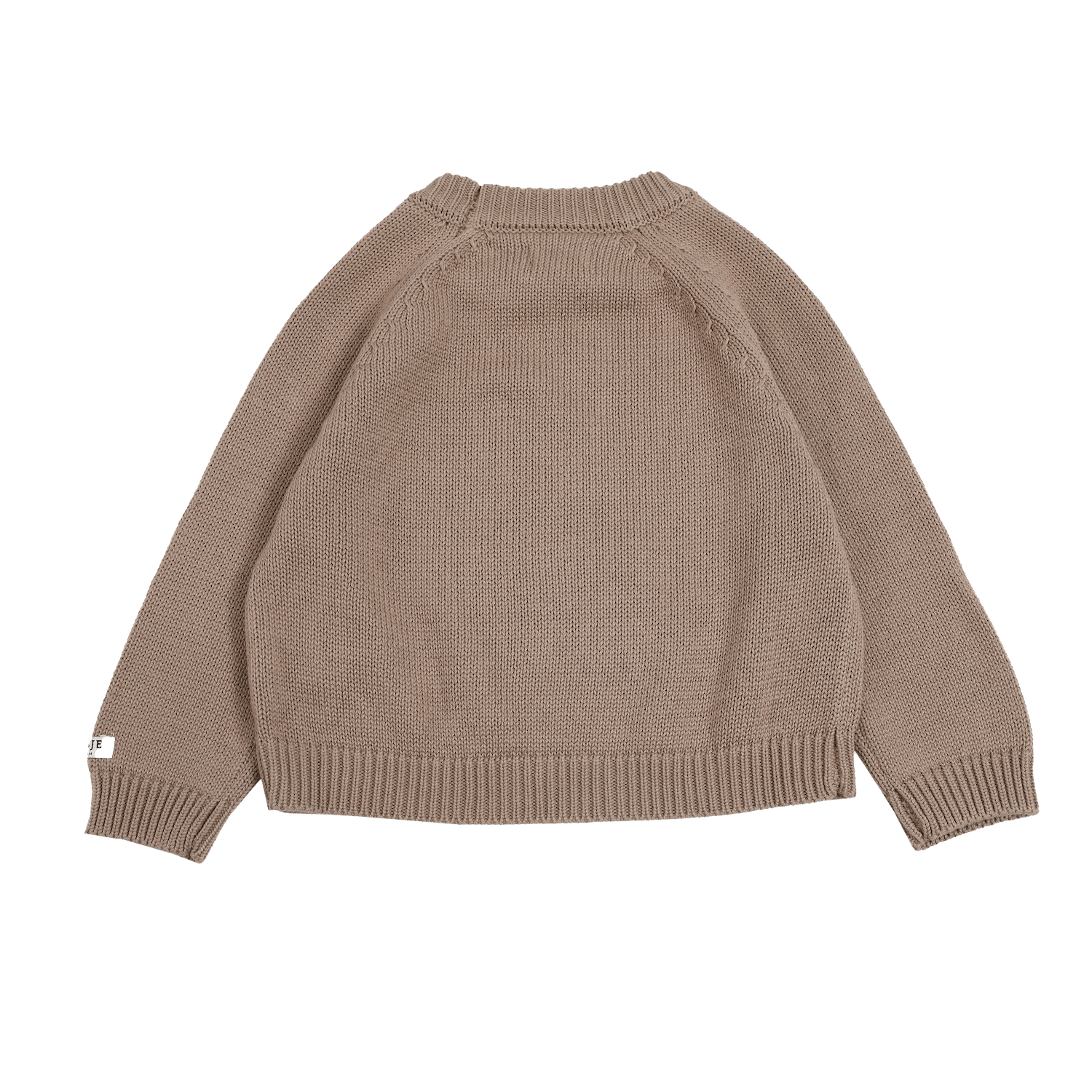 Loeke sweater bear taupe - Charly's