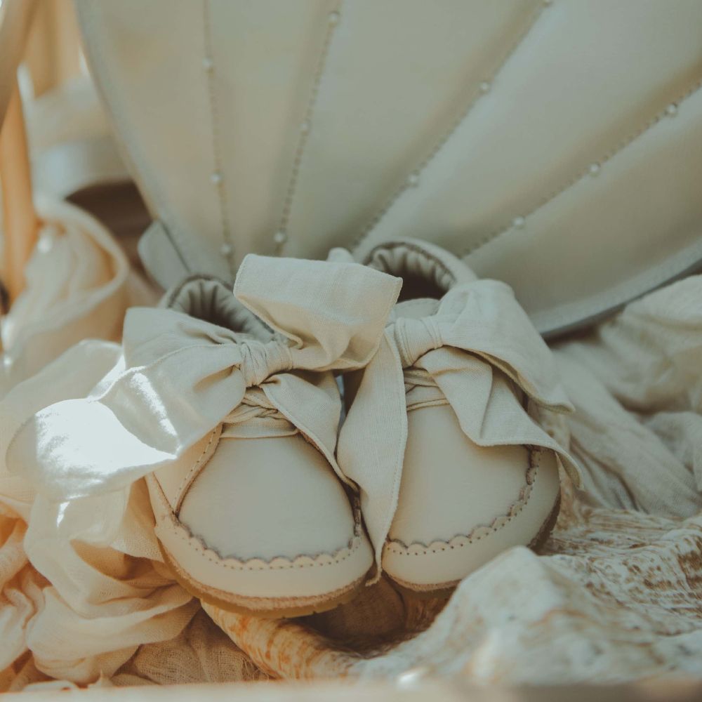 Lonny sneakers cream leather - Charly's