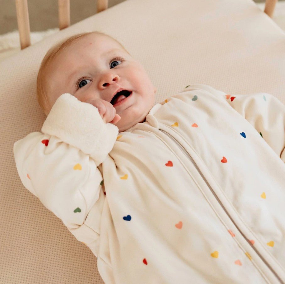 Meegroeislaapzak 6M - 2.5Y hearts confetti - Charly's