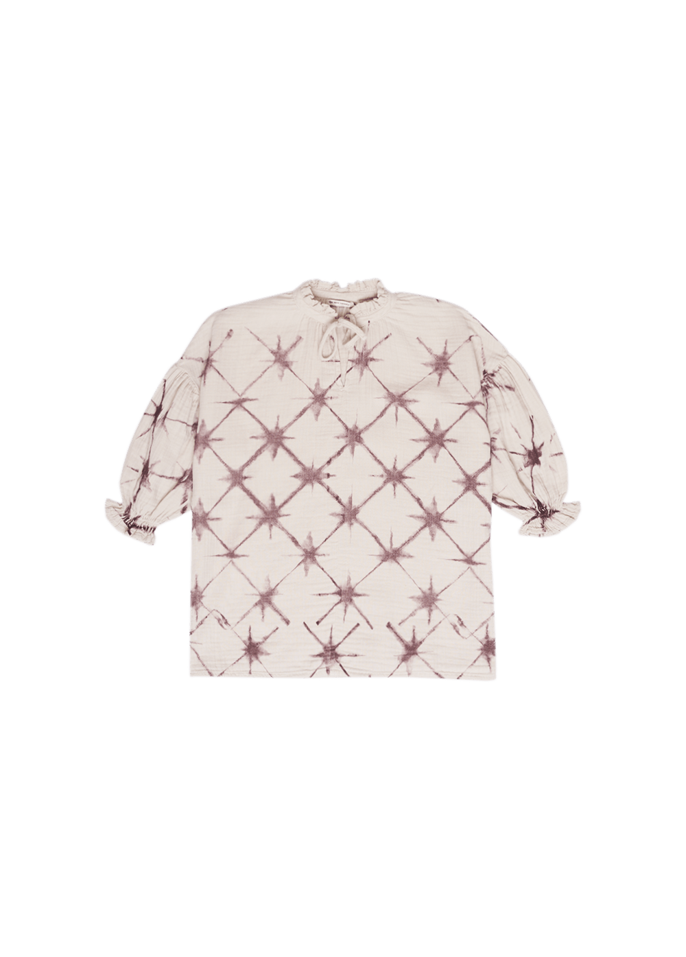 OLIVIA DRESS - BURGUNDY TIE DYE - Charly's