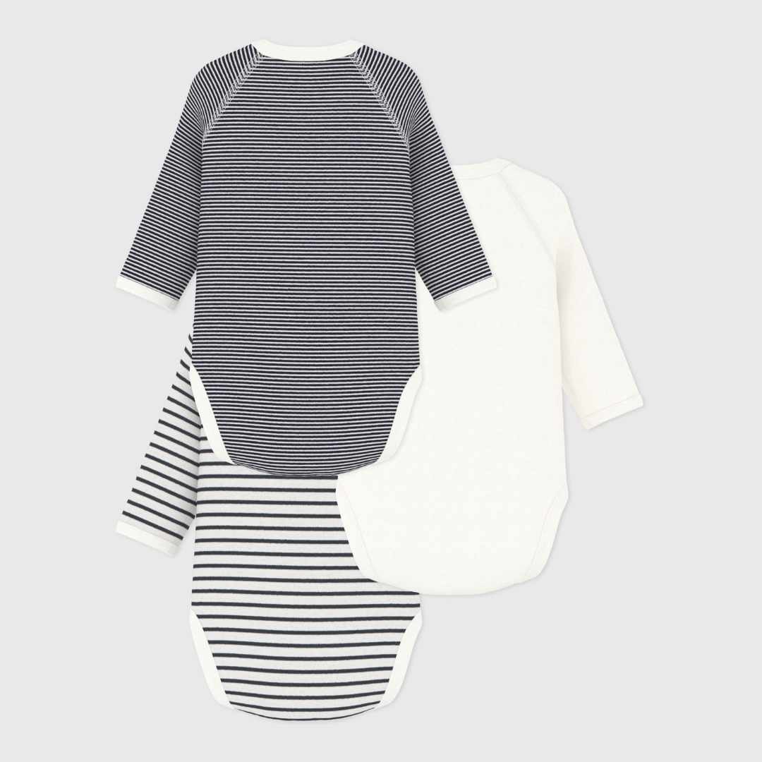 Overslagromper grijs 3pack - Charly's