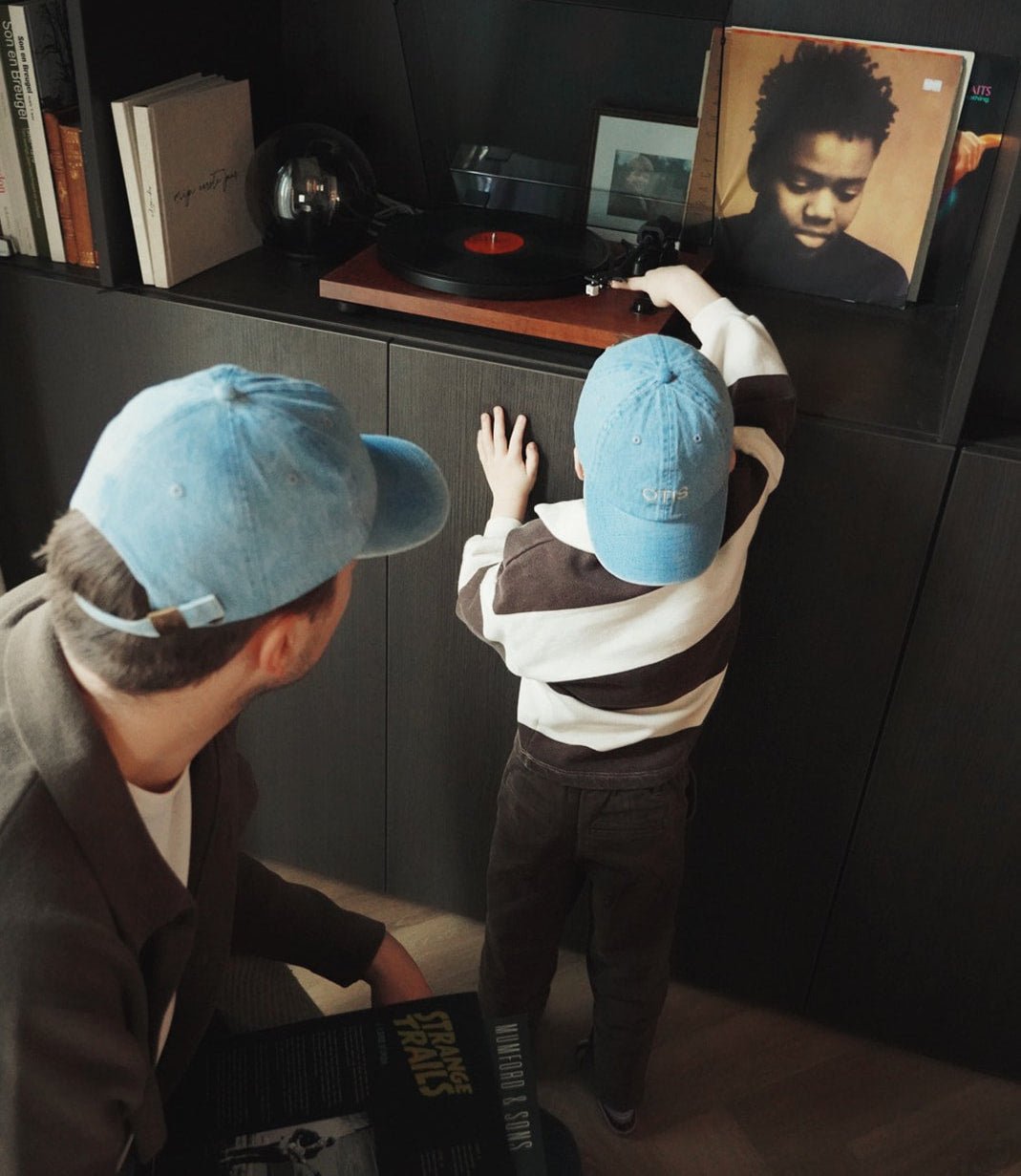 Petje gepersonaliseerd kids denim - Charly's