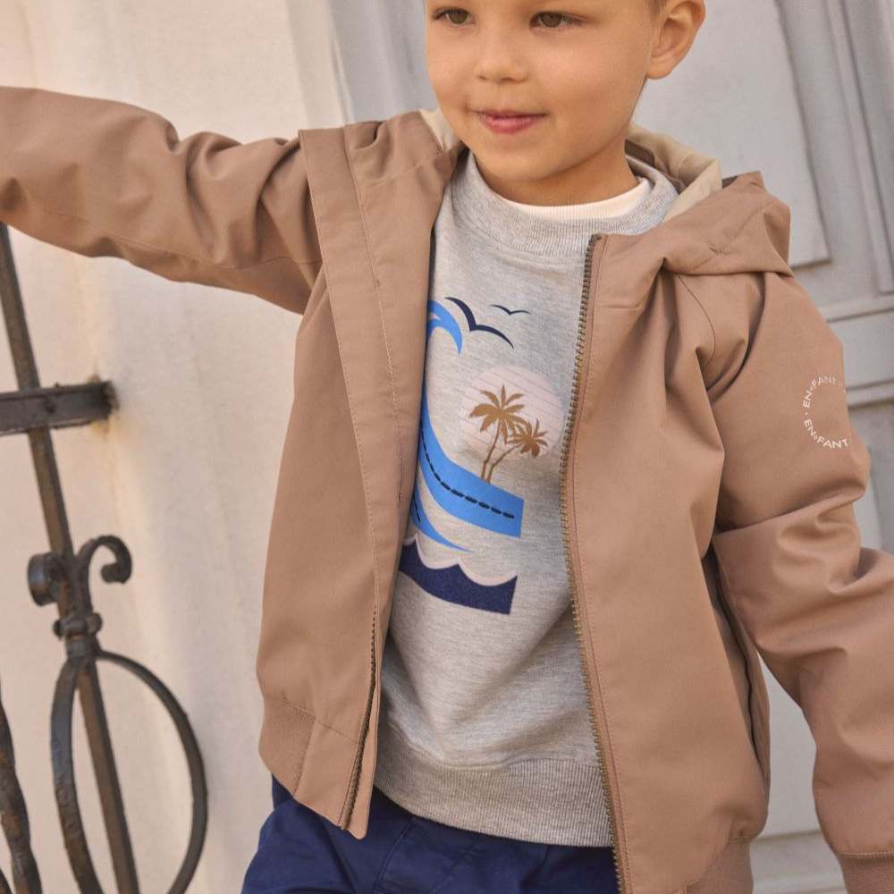 Regenjasje bruin - Charly's