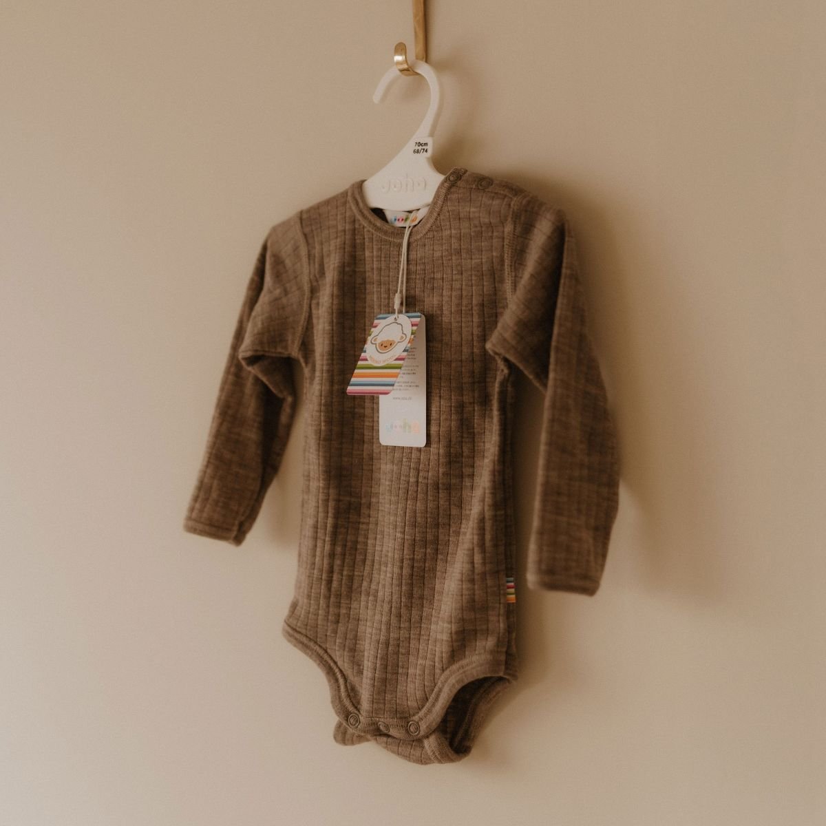 Romper 100% wol sesam - Charly's