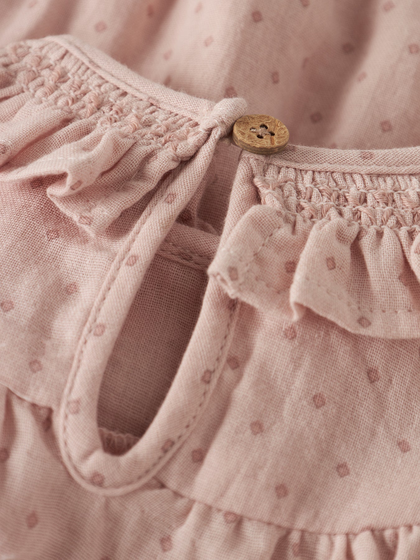 Romper rose stippen - Charly's