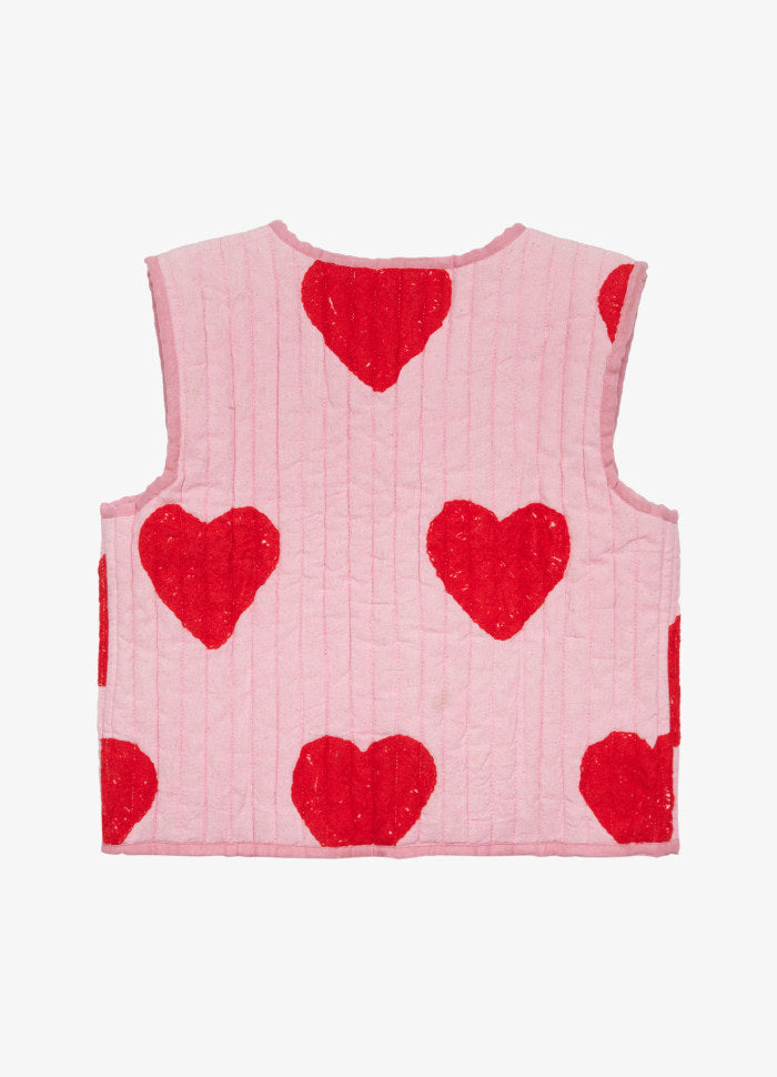 Honey MINI Quilted Suzani Vest Sissel Eldelbo achterzijde. 